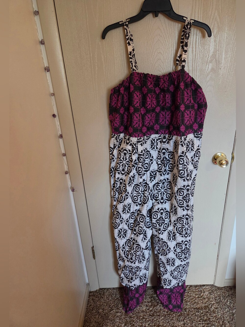 Dalin Multicolor Aztec Boho Style Jumpsuit Plus Size NWT Plus Size 2XL